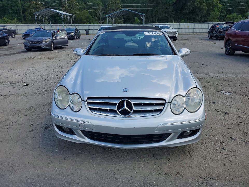 2009 Mercedes-benz Clk-klasse VIN WDBTK56F99T109602 COPART salvage auction — MECHANICAL, Ga - Cert Of Title-Salvage, sold $875 on 2026-08-03 (photo 5)