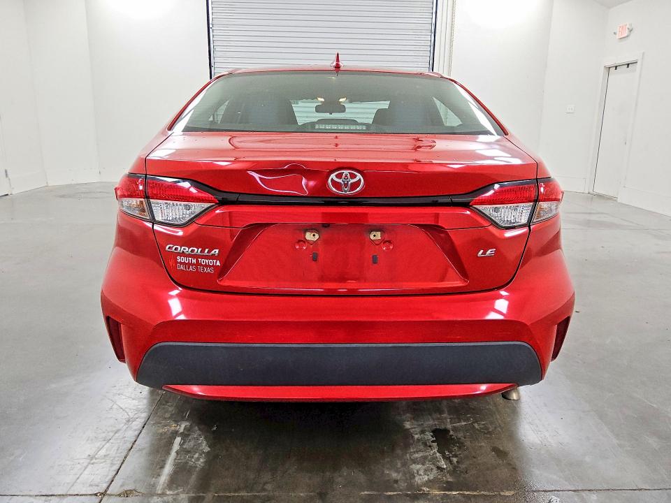 2020 Toyota Corolla VIN 5YFEPRAE6LP020389 COPART salvage auction — MINOR DENT/SCRATCHES, Tx - Certificate Of Title, sold $8,000 on 2026-07-07 (photo 6)