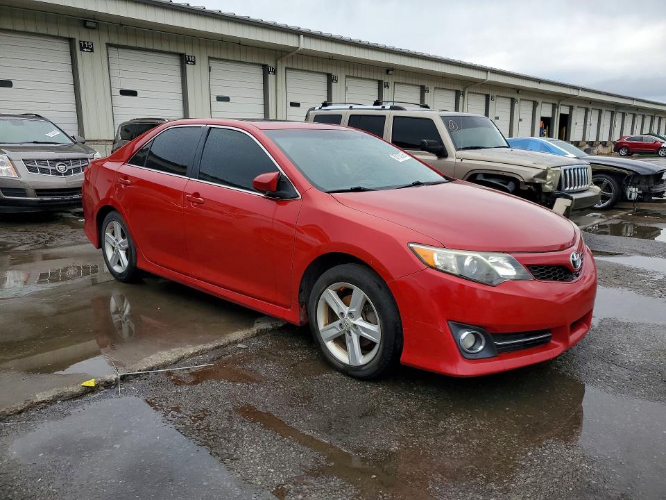 2012 Toyota Camry VIN 4T1BF1FK6CU581504 COPART salvage auction — REAR END, Ky - Cert Of Title-Salvage, sold $2,100 on 2026-07-02 (photo 4)