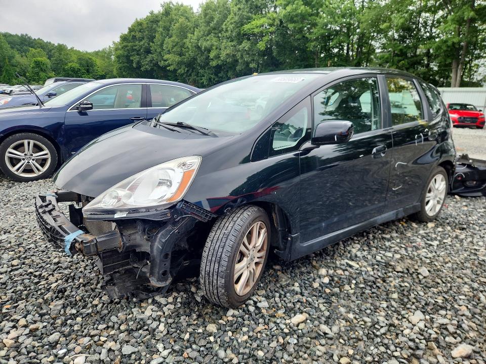 2011 Honda Fit VIN JHMGE8H57BC026528 COPART salvage auction — FRONT END, Ma - Cert Of Title-Reconstrctd Coll, sold $1,200 on 2026-07-17 (photo 1)