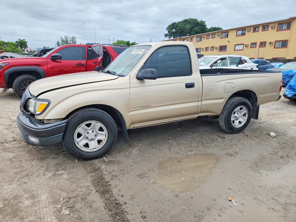 2004 Toyota Tacoma VIN 5TENL42N94Z460129 COPART salvage auction — FRONT END, Fl - Cert Of Title Slvg Rebuildable, sold $3,950 on 2026-07-02 (photo 1)