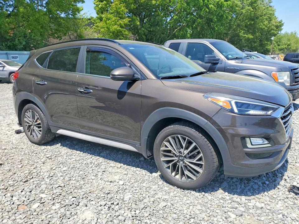 2020 Hyundai Tucson VIN KM8J3CAL3LU085818 COPART salvage auction — REAR END, Ma - Cert Of Title-Salvage, sold $3,650 on 2026-07-30 (photo 4)