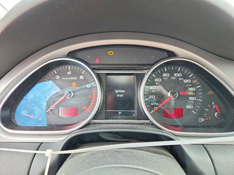 2011 Audi Q7 VIN WA1LGAFE8BD003929 COPART salvage auction — WATER/FLOOD, Ks - Flood - Salvage, sold $700 on 2026-07-13 (photo 9)