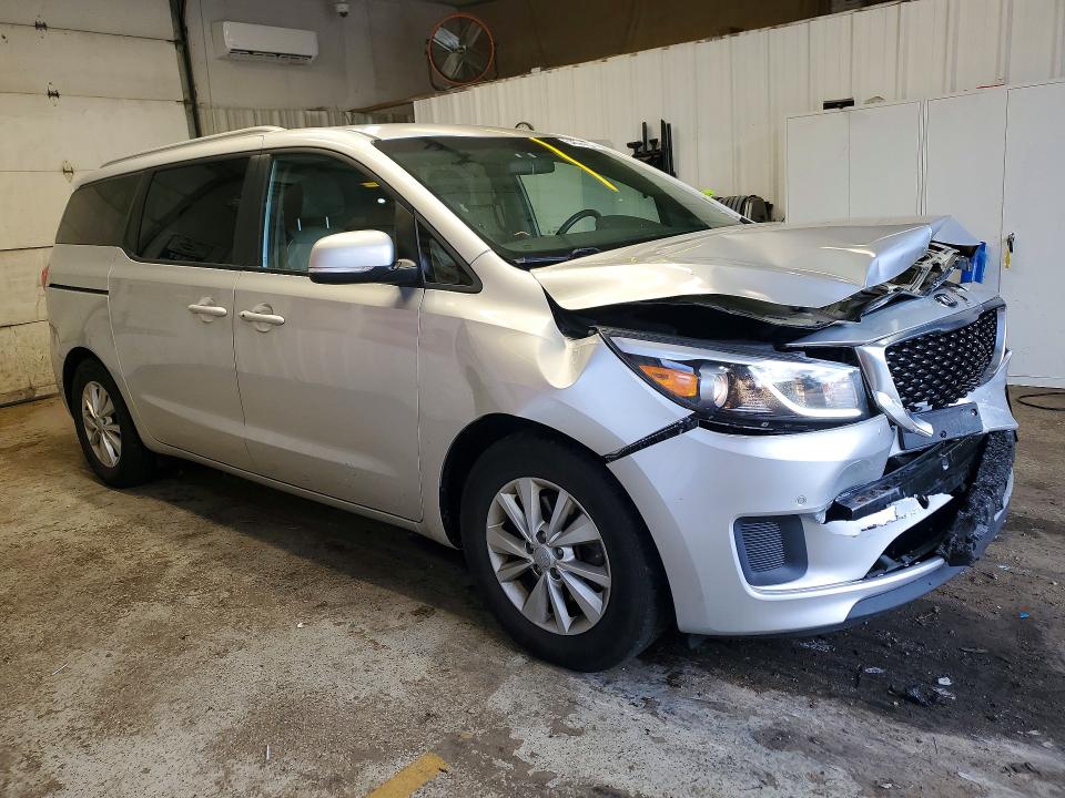 2016 Kia SEDONA VIN KNDMB5C16G6214771 COPART salvage auction — FRONT END, Me - Cert Of Title-Salvage Collisio, sold $2,450 on 2026-07-09 (photo 4)