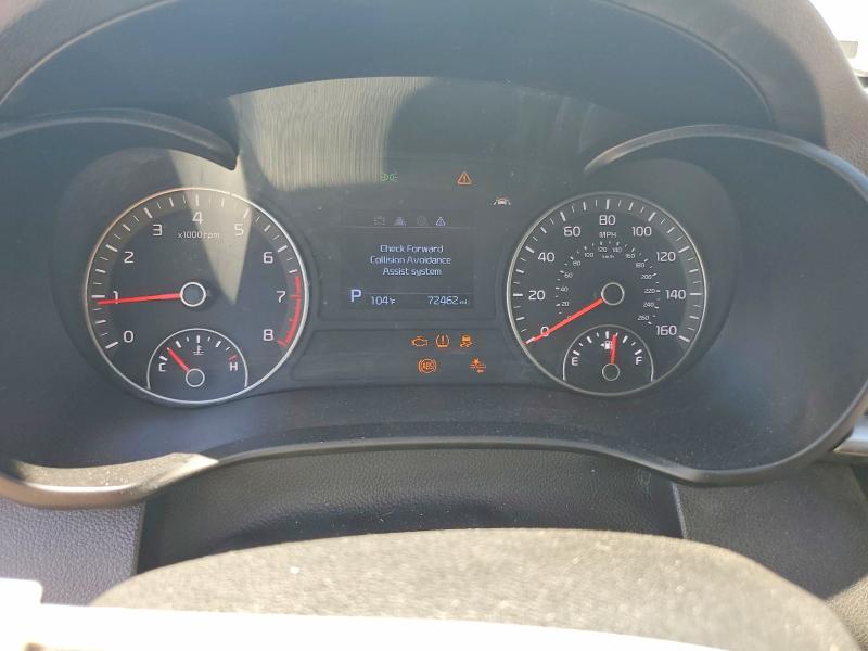 2020 Kia VIN 5XXGT4L34LG443824 COPART salvage auction — FRONT END, Az - Cert Of Title - Salvage, sold $175 on 2026-07-31 (photo 9)