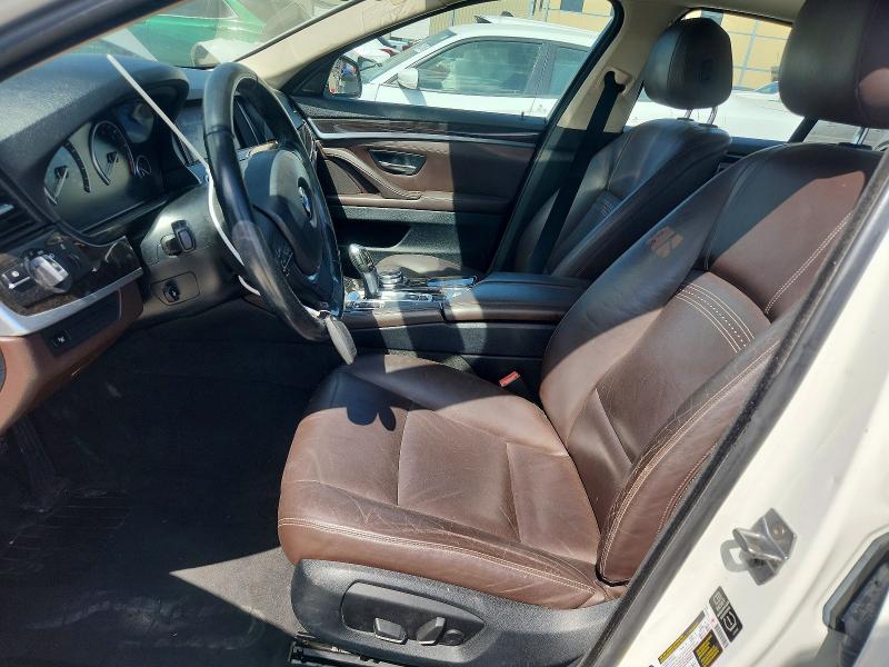 2015 BMW 5er VIN WBA5A5C54FD513869 COPART salvage auction — FRONT END, Tx - Certificate Of Title, sold $2,150 on 2026-07-19 (photo 7)
