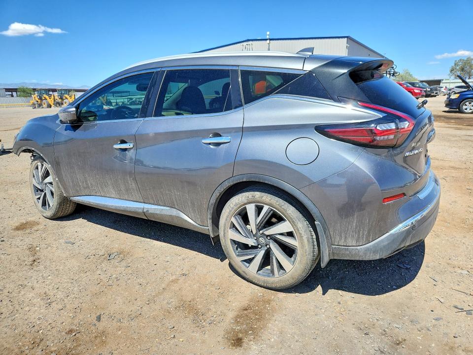 2022 Nissan Murano VIN 5N1AZ2CJXNC106953 COPART salvage auction — UNDERCARRIAGE, Az - Cert Of Title - Salvage, sold $3,000 on 2026-07-24 (photo 2)