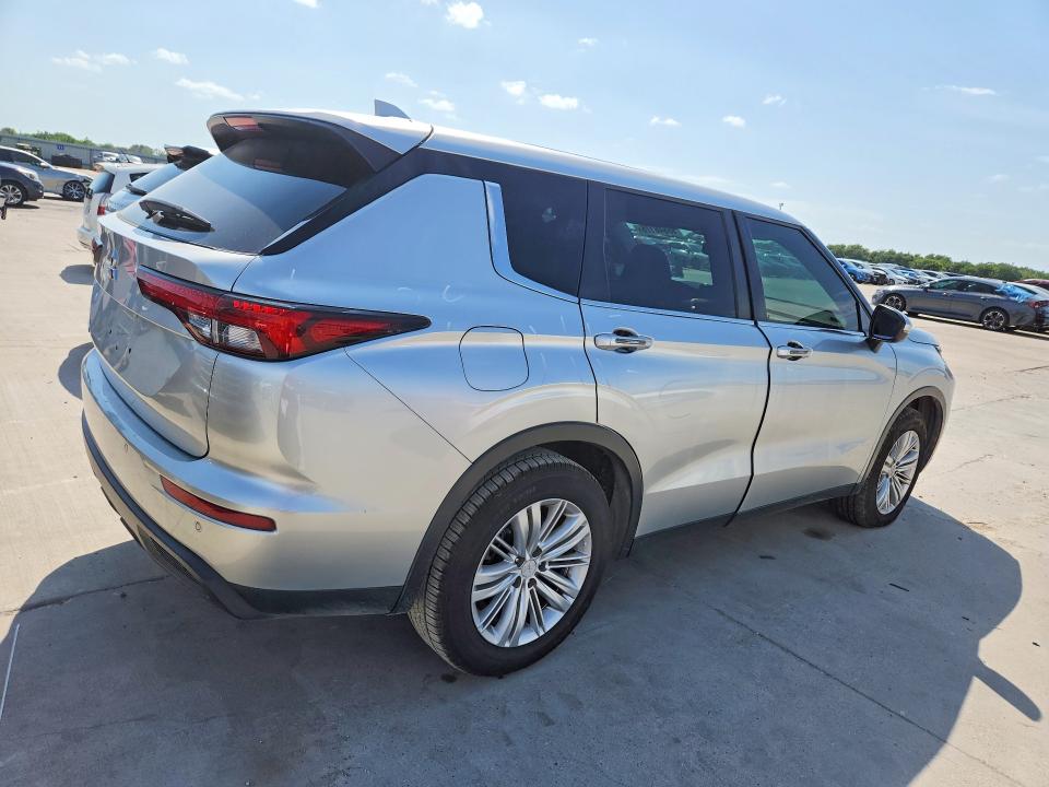 2022 Mitsubishi Outlander VIN JA4J3TA85NZ015236 COPART salvage auction — SIDE, Tx - Certificate Of Title (P), sold $550 on 2026-07-23 (photo 3)