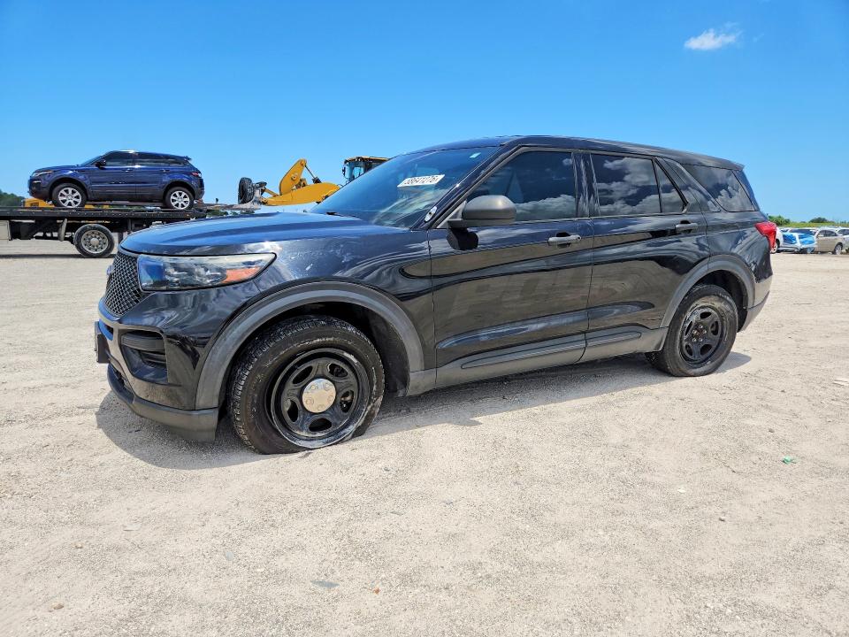 2020 Ford Explorer VIN 1FM5K8AW4LGC13610 COPART salvage auction — MINOR DENT/SCRATCHES, Fl - Cert Of Title-Police, sold $2,150 on 2026-07-02 (photo 1)