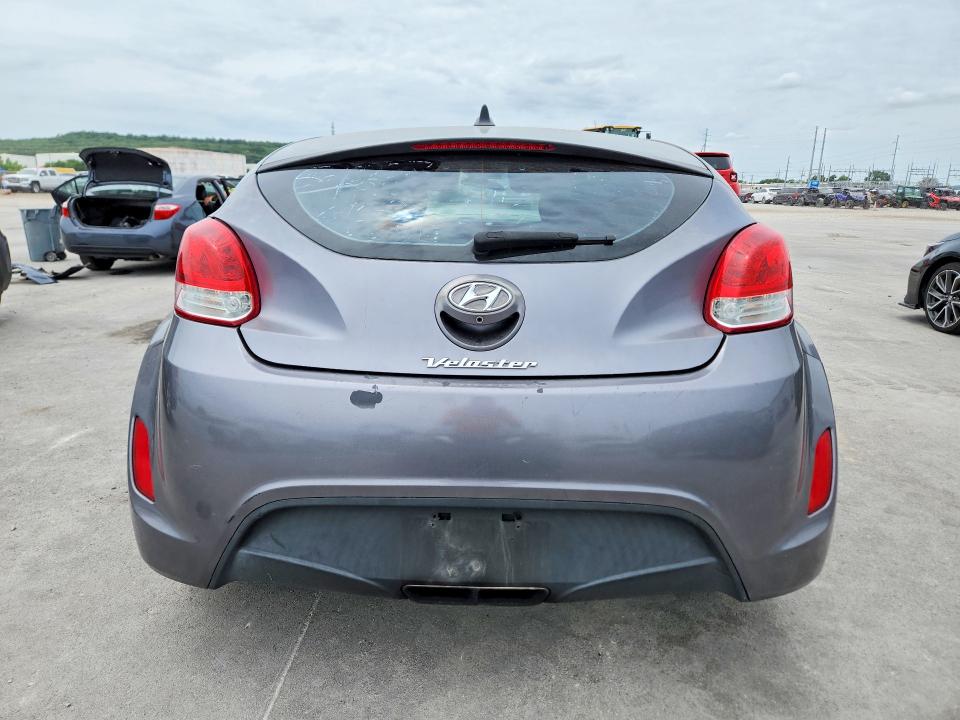 2016 Hyundai Veloster VIN KMHTC6AD4GU297992 COPART salvage auction — SIDE, Ok - Cert Of Title-Repossession, sold $650 on 2026-07-10 (photo 6)