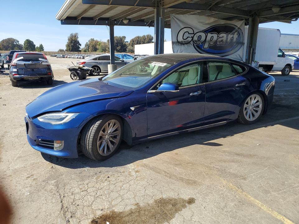 2017 Tesla VIN 5YJSA1E10HF232902 COPART salvage auction — SIDE, Ca - Salvage Certificate, sold $3,750 on 2026-07-14 (photo 1)
