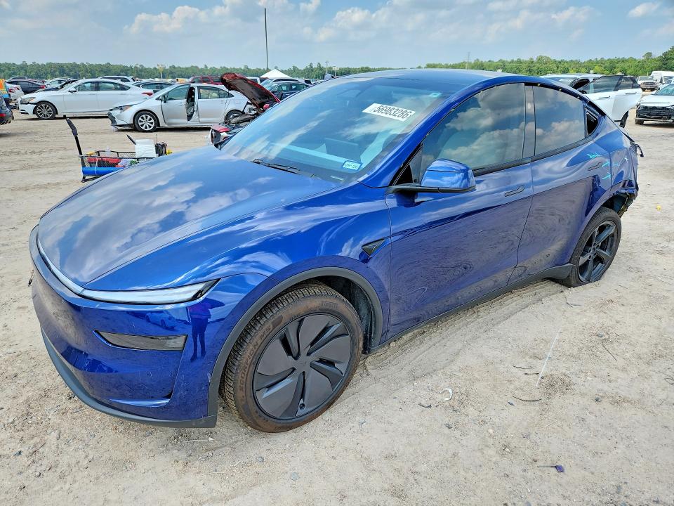2026 Tesla Model y VIN 7SAYGDED2TA431480 COPART salvage auction — REAR END, Tx - Salvage Vehicle Title, sold $16,400 on 2026-07-14 (photo 1)