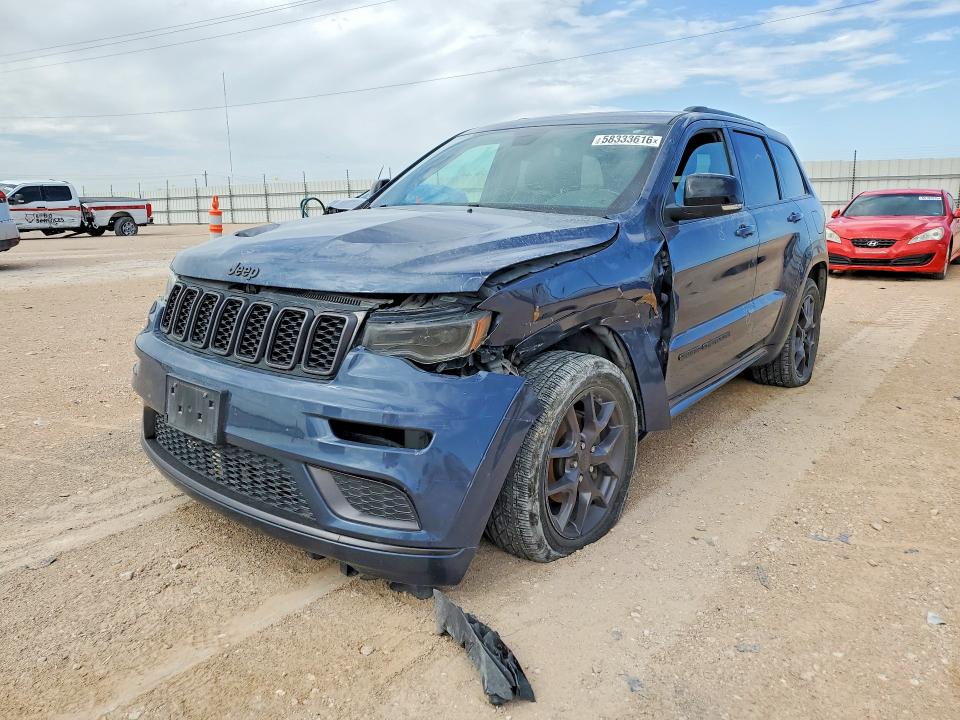 2020 Jeep Grand cherokee VIN 1C4RJFBG2LC319887 — COPART salvage auction photo
