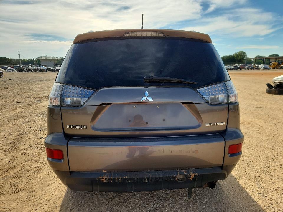 2013 Mitsubishi Outlander VIN JA4JT3AW6DU020603 COPART salvage auction — BURN, Al - Cert Of Title-Salvage Title, sold $275 on 2026-07-15 (photo 6)