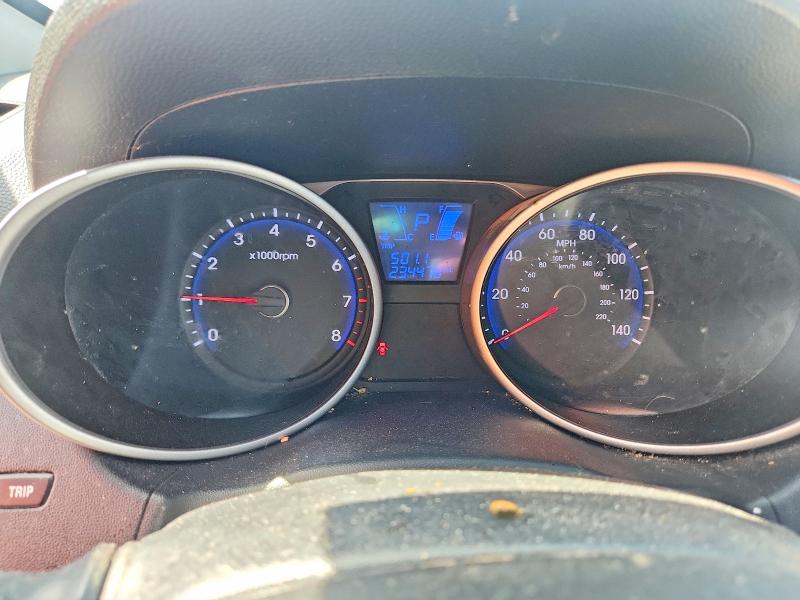 2012 Hyundai Tucson VIN KM8JU3AC2CU521684 COPART salvage auction — NORMAL WEAR, Nm - Certificate Of Title, sold $850 on 2026-07-14 (photo 9)