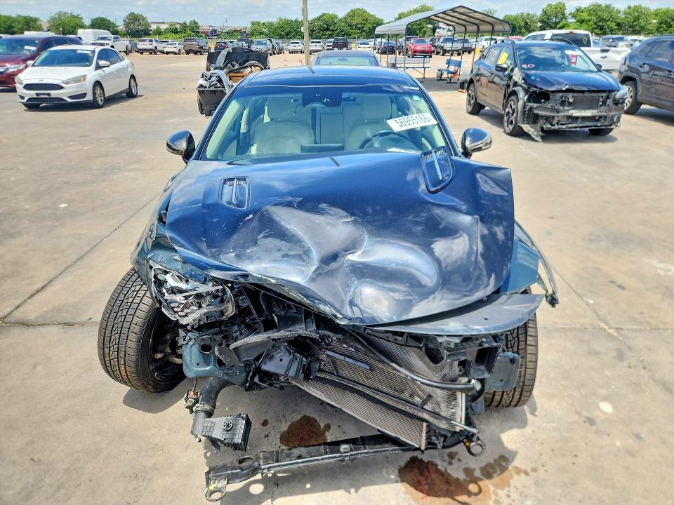 2022 Kia Stinger VIN KNAE45LC3N6119837 COPART salvage auction — FRONT END, TX - SALVAGE VEHICLE TITLE, sold $175 on 2026-07-30 (photo 5)