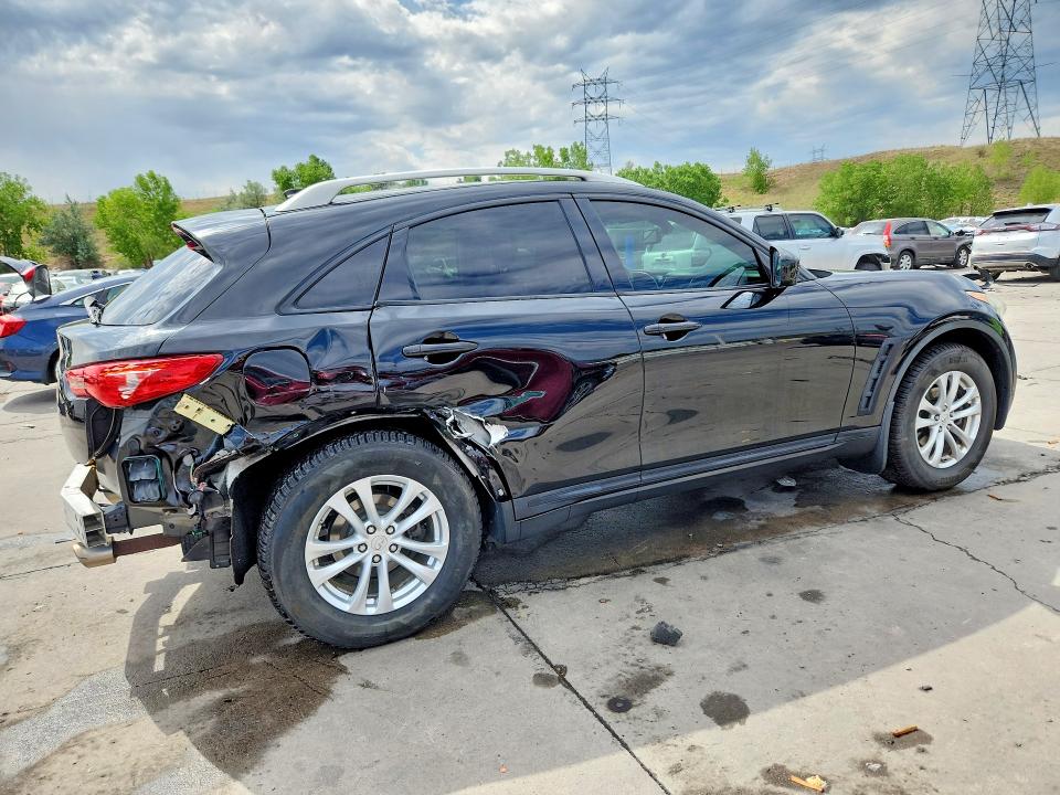 2011 Infiniti Fx VIN JN8AS1MW7BM731866 COPART salvage auction — REAR END, Co - Public - Salvage Title, sold $775 on 2026-07-27 (photo 3)