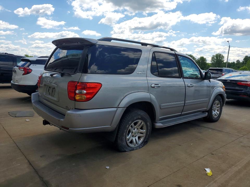 2003 Toyota Sequoia VIN 5TDZT38AX3S146128 COPART salvage auction — MINOR DENT/SCRATCHES, Ky - Certificate Of Title, sold $750 on 2026-07-09 (photo 3)