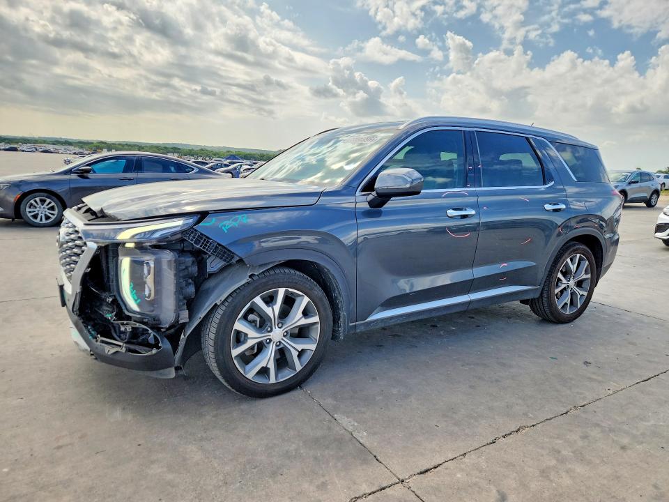 2020 Hyundai VIN KM8R44HE3LU157601 COPART salvage auction — FRONT END, Tx - Salvage Vehicle Title, sold $8,800 on 2026-07-30 (photo 1)