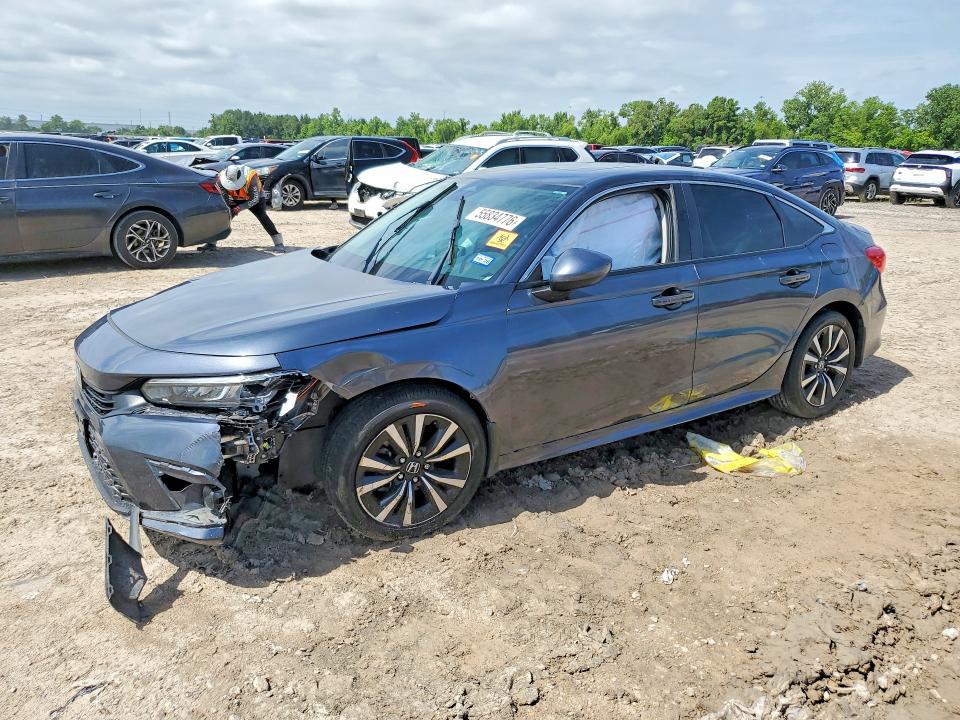 2022 Honda VIN JHMFE1F7XNX005855 COPART salvage auction — FRONT END, Tx - Salvage Vehicle Title, sold $3,550 on 2026-07-24 (photo 1)