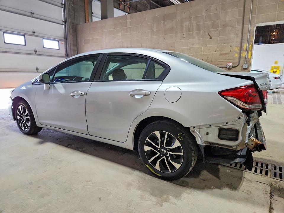 2013 Honda Civic VIN 19XFB2F82DE067998 COPART salvage auction — REAR END, Mn - Cert Of Title-Prior Salvage, sold $1,050 on 2026-07-09 (photo 2)