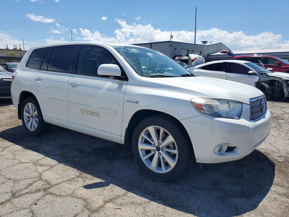 2010 Toyota Highlander VIN JTEJW3EH2A2043260 COPART salvage auction — REAR END, Nv - Salvage Title, sold $4,600 on 2026-07-02 (photo 4)