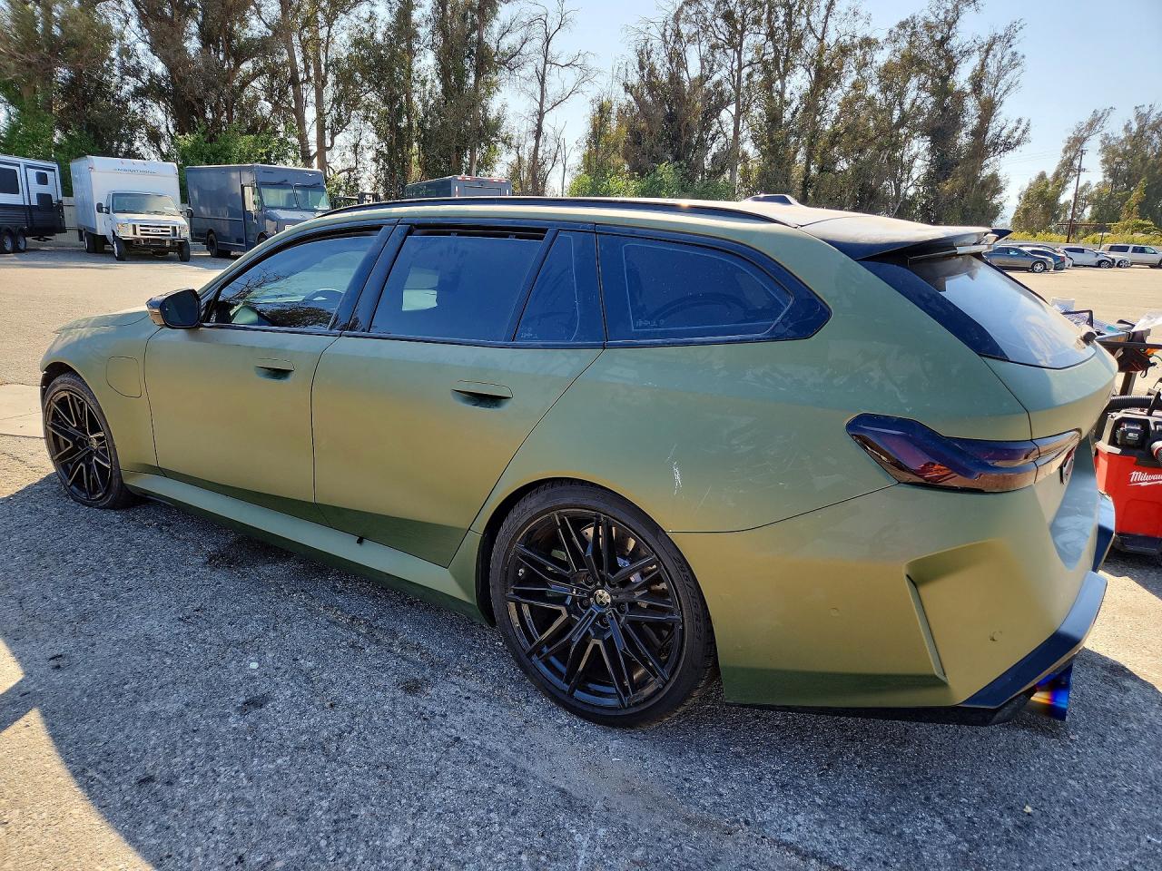 2026 BMW M5 VIN WBS83GV09TCX03202 COPART salvage auction — Front End, CA - SALVAGE CERTIFICATE, sold $65,000 on 2026-07-10 (photo 2)