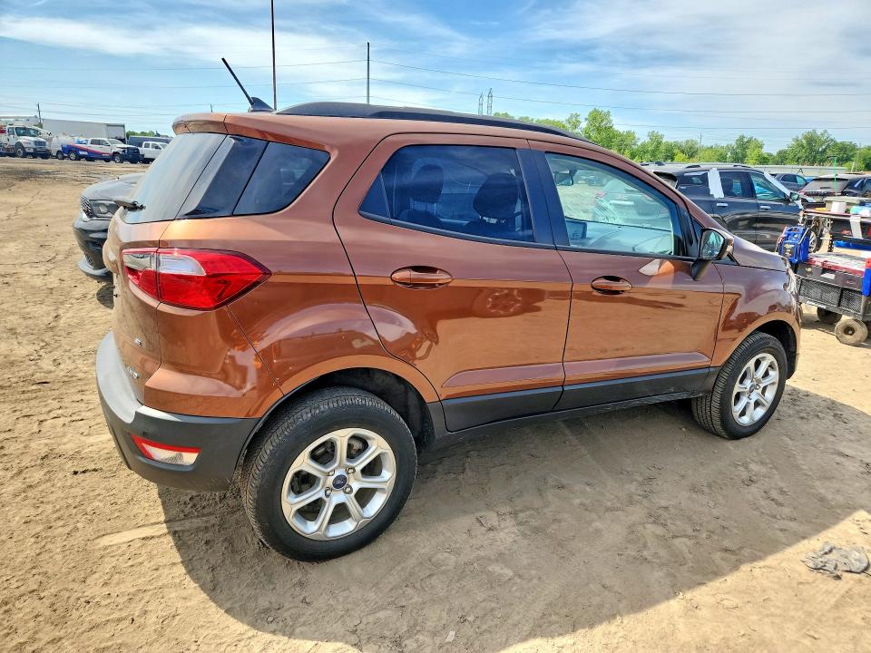 2020 Ford Ecosport VIN MAJ6S3GLXLC346779 COPART salvage auction — REAR END, MI - CERTIFICATE OF TITLE, sold $375 on 2026-07-17 (photo 3)