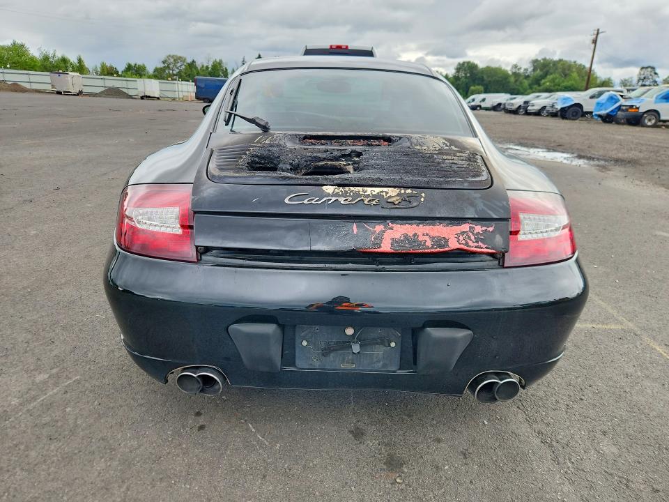 2002 Porsche 911 VIN WP0AA29992S622229 COPART salvage auction — ENGINE BURN, Or - Salvage Title Certificate, sold $5,600 on 2026-08-05 (photo 6)