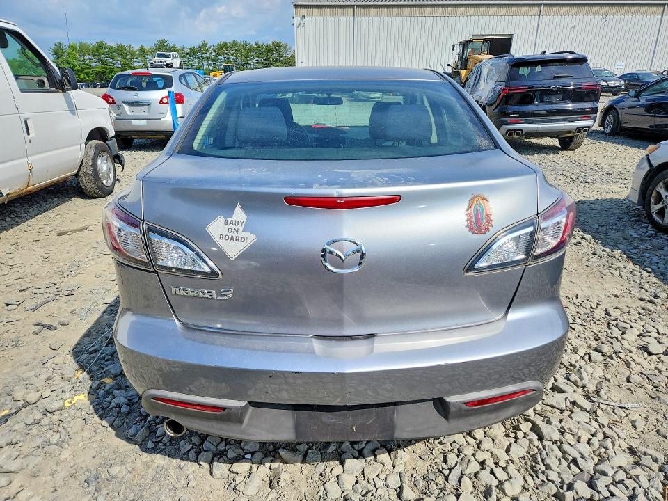 2010 Mazda 3 VIN JM1BL1SG3A1145884 COPART salvage auction — REAR END, Nj - Cert Of Title-Salvage, sold $775 on 2026-07-24 (photo 6)