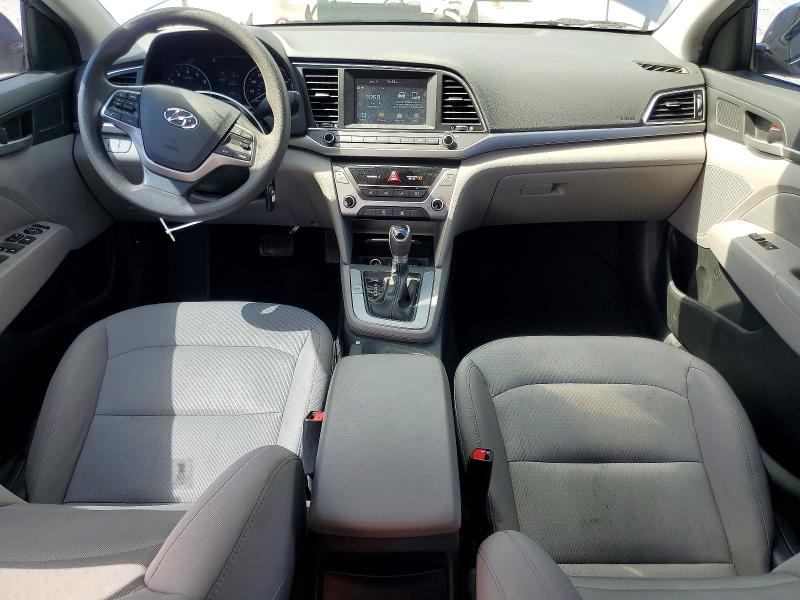 2017 Hyundai Elantra VIN 5NPD84LF1HH161005 COPART salvage auction — WATER/FLOOD, Tx - Salvage Title-Flood Damage, sold $1,100 on 2026-07-02 (photo 8)