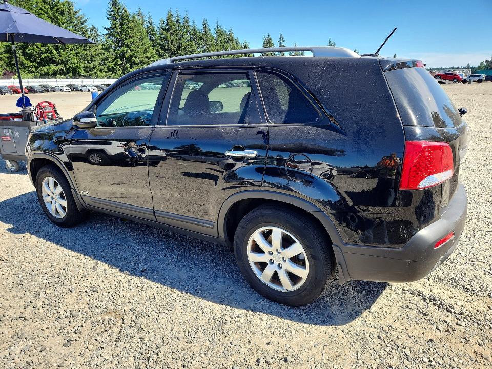 2012 Kia Sorento VIN 5XYKTDA20CG271288 COPART salvage auction — VANDALISM, Wa - Bill Of Sale, sold $600 on 2026-07-17 (photo 2)