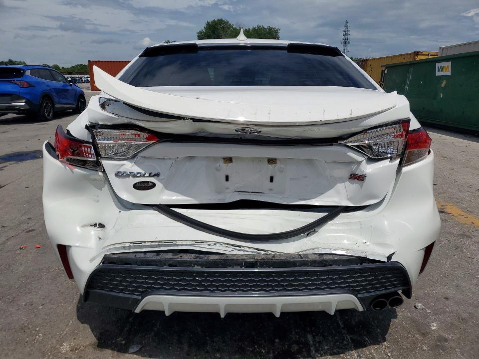 2022 Toyota Corolla VIN JTDM4MCE0NJ088893 COPART salvage auction — REAR END, Fl - Cert Of Title Slvg Rebuildable, sold $7,900 on 2026-07-02 (photo 6)