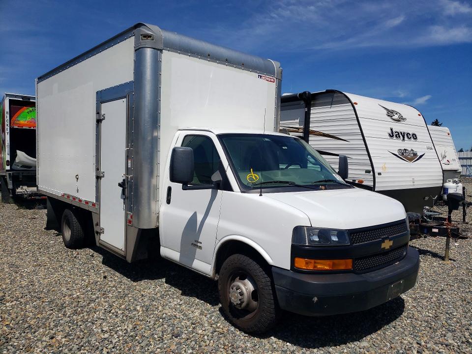 2021 Chevrolet Express 2500 VIN 1HA6GVC76MN006823 COPART salvage auction — MINOR DENT/SCRATCHES, Wa - Vehicle Cert Of Ownership-Titl, sold $8,400 on 2026-07-07 (photo 4)