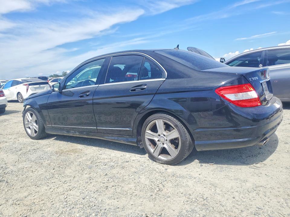 2010 Mercedes-benz C class VIN WDDGF5EB0AR125992 COPART salvage auction — FRONT END, CA - SALVAGE CERTIFICATE, sold $250 on 2026-07-21 (photo 2)