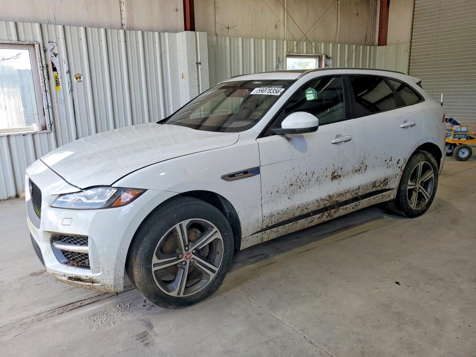 2018 Jaguar F-pace VIN SADCL2FN5JA261496 COPART salvage auction — MECHANICAL, Wv - Certificate Of Title, sold $3,400 on 2026-07-17 (photo 1)