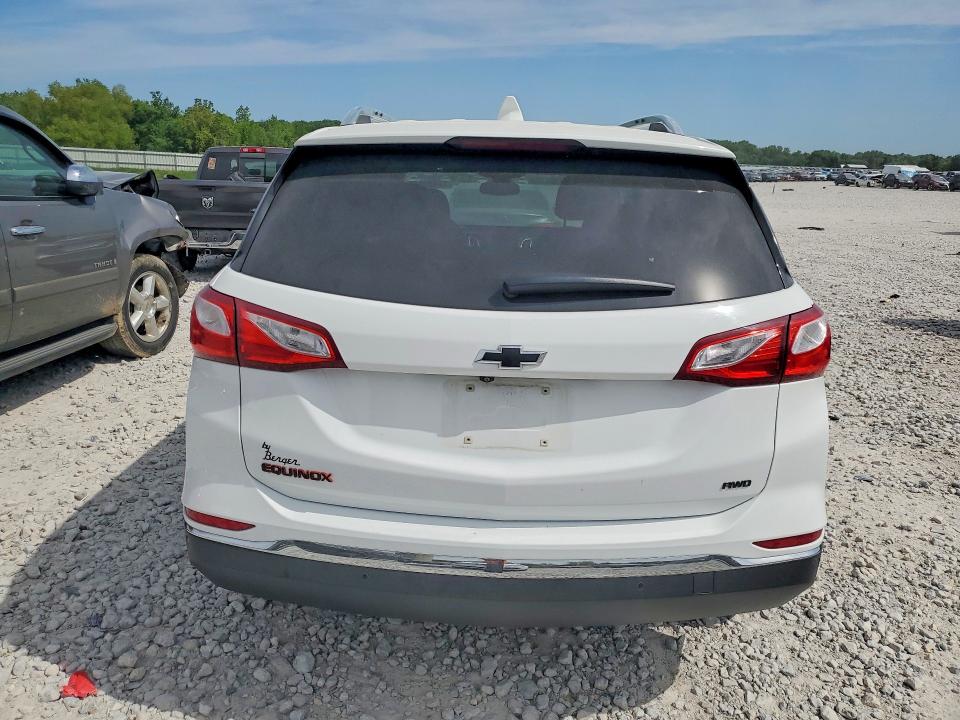 2020 Chevrolet Equinox VIN 2GNAXXEV2L6168612 COPART salvage auction — FRONT END, Mi - Certificate Of Title, sold $7,400 on 2026-07-02 (photo 6)