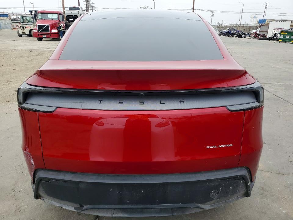 2026 Tesla Model y VIN 7SAYGDEE8TF431706 COPART salvage auction — FRONT END, Tx - Dis/Dlr/Exp Only Salvage Title, sold $15,500 on 2026-07-27 (photo 6)