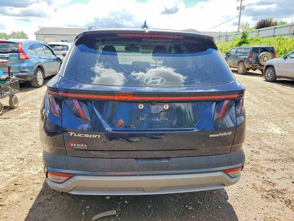 2025 Hyundai Tucson VIN KM8JCDD13SU330941 COPART salvage auction — FRONT END, Mi - Certificate Of Title, sold $3,800 on 2026-07-29 (photo 6)