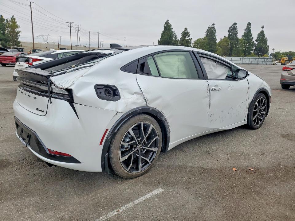 2024 Toyota Prius prime VIN JTDACACU7R3033251 COPART salvage auction — ALL OVER, Ca - Salvage Certificate, sold $3,450 on 2026-07-02 (photo 3)