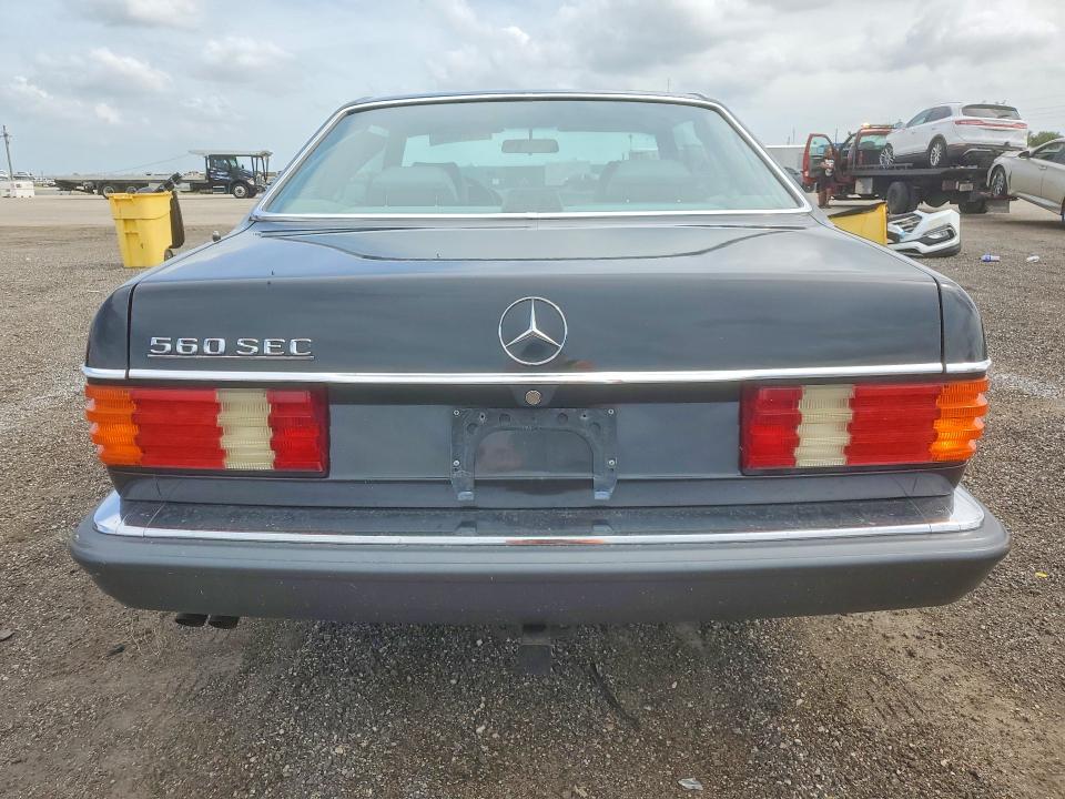 1991 Mercedes-benz VIN WDBCA45E3MA592496 COPART salvage auction — MINOR DENT/SCRATCHES, Fl - Certificate Of Title, sold $20,100 on 2026-07-13 (photo 6)