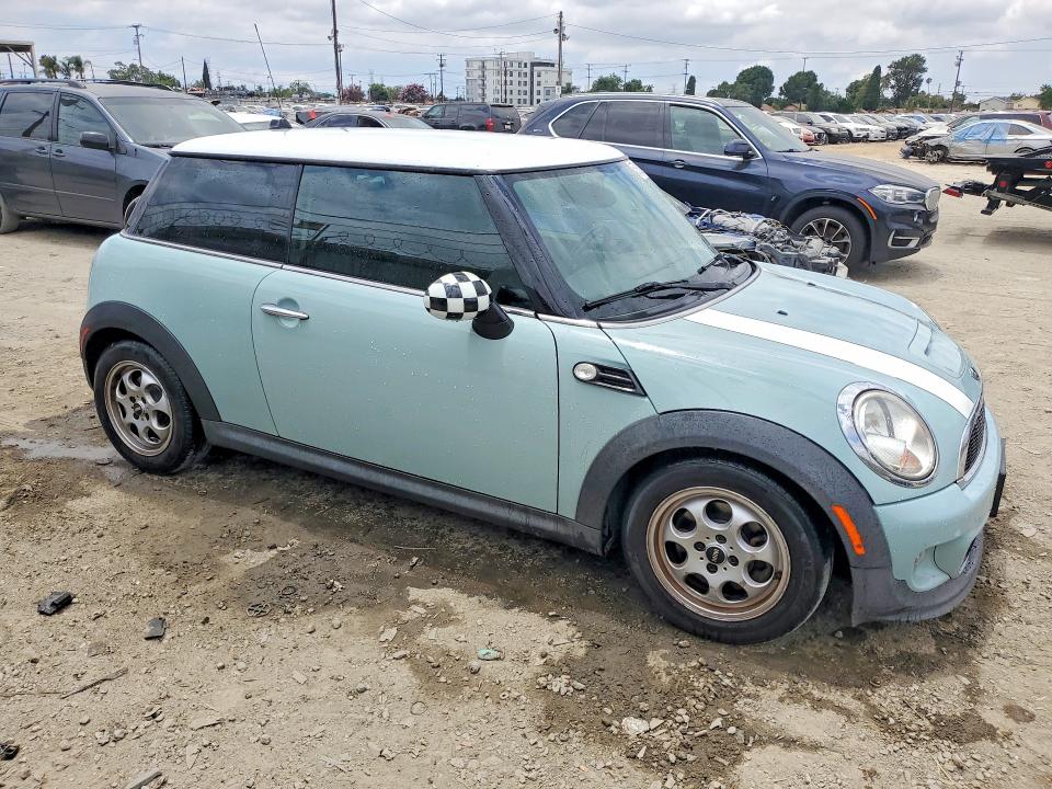 2012 Mini VIN WMWSU3C5XCT260136 COPART salvage auction — SIDE, Ca - Salvage Certificate, sold $650 on 2026-07-27 (photo 4)