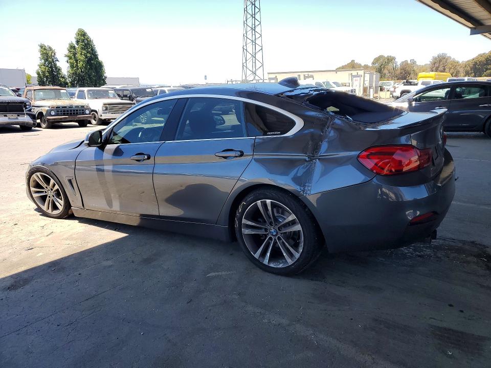 2019 BMW 4er VIN WBA4J3C55KBL07174 COPART salvage auction — FRONT END, Ca - Salvage Certificate, sold $3,200 on 2026-08-20 (photo 2)