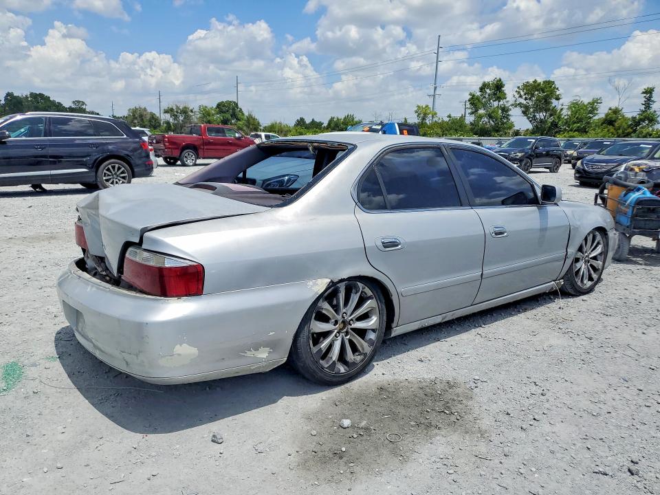2002 Acura Tl VIN 19UUA56922A004230 COPART salvage auction — REAR END, FL - CERT OF TITLE SLVG REBUILDABLE, sold $10 on 2026-07-10 (photo 3)