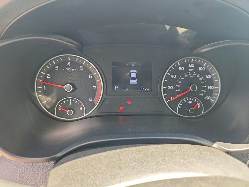 2020 Kia Optima VIN 5XXGT4L33LG417439 COPART salvage auction — FRONT END, WI - CERT OF TITLE-SALVAGE VEHICLE, sold $200 on 2026-07-28 (photo 9)