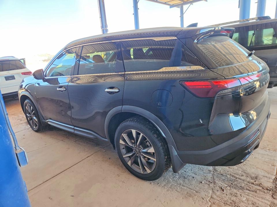 2024 Infiniti Qx60 VIN 5N1DL1FR1RC342231 COPART salvage auction — SIDE, Az - Cert Of Title - Salvage, sold $400 on 2026-07-23 (photo 2)