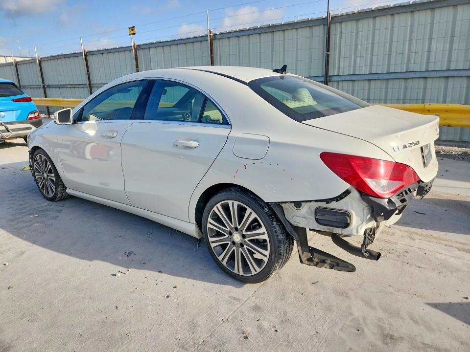 2017 Mercedes-benz Cla-klasse VIN WDDSJ4EB1HN441275 COPART salvage auction — FRONT END, Tx - Salvage Vehicle Title, sold $4,300 on 2026-07-31 (photo 2)
