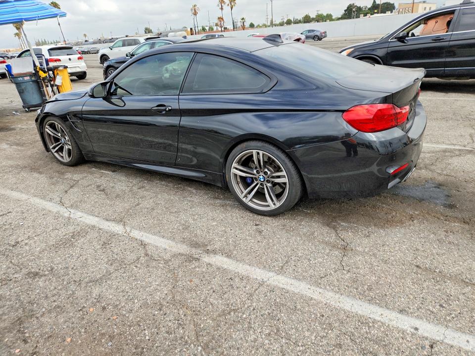 2015 BMW M4 VIN WBS3R9C56FK331217 COPART salvage auction — FRONT END, Ca - Salvage Certificate, sold $8,600 on 2026-07-31 (photo 2)