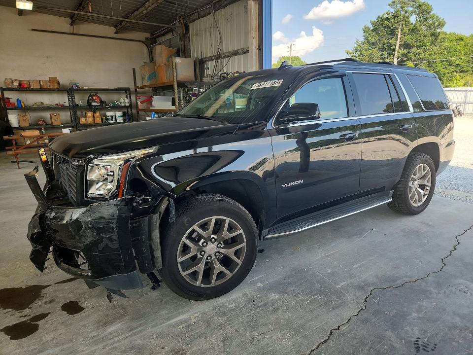 2017 Gmc Yukon VIN 1GKS2BKC6HR265071 COPART salvage auction — FRONT END, Ga - Cert Of Title-Salvage, sold $7,400 on 2026-07-06 (photo 1)