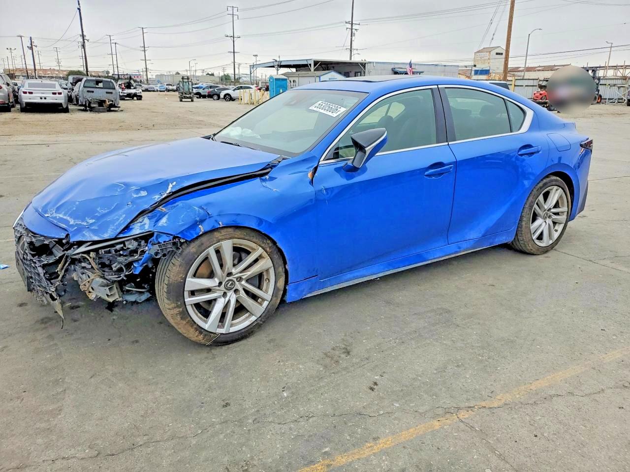 2021 Lexus IS 300 VIN JTHCA1D24M5112965 — COPART salvage auction photo